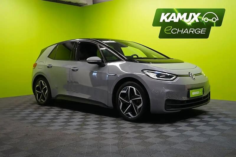 Hopea / harmaa Käytetty 2021 VW ID.3 Pro Viistoperä | 21 490 € (Perustarjous) - Kuva 1/4