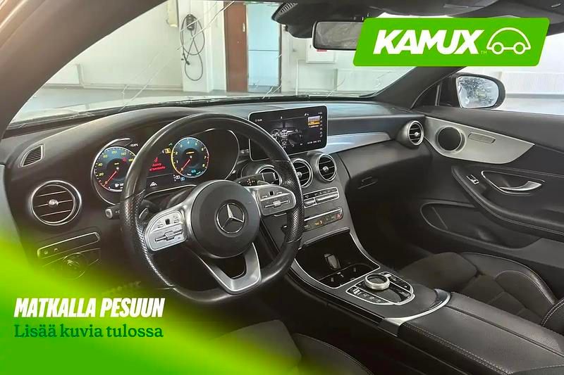 Käytetty Mercedes C200 AMG 184 HP (135 kW) 2019 Valkoinen Coupe - kaksiovinen