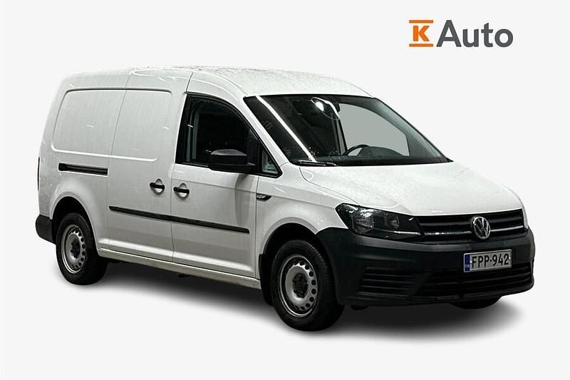Valkoinen Käytetty 2020 VW Caddy Maxi Tila-auto | 17 790 € (Supertarjous) - Kuva 1/3