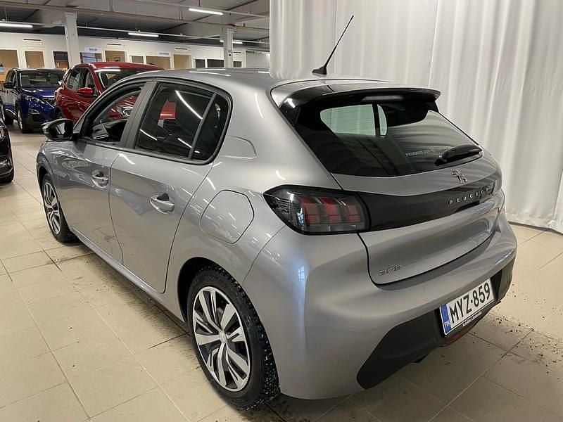 Käytetty Peugeot 208 Active 101 HP (74 kW) 2021 Harmaa Viistoperä