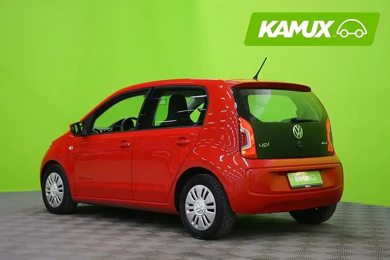 Käytetty VW up! move up! 75 HP (55 kW) 2015 Punainen Viistoperä