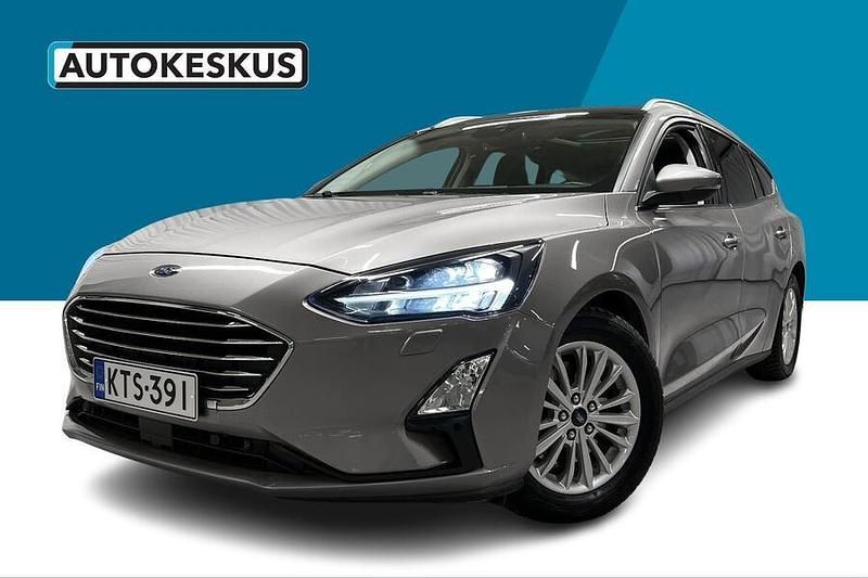 Harmaa Käytetty 2019 Ford Focus Titanium Farmari | 11 790 € (Perustarjous) - Kuva 1/3