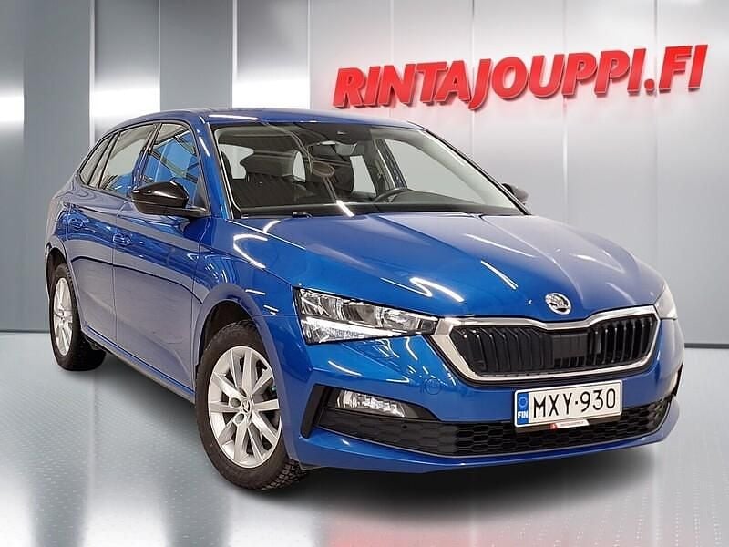 Käytetty Skoda Scala Ambition 150 HP (110 kW) 2020 Sininen Viistoperä