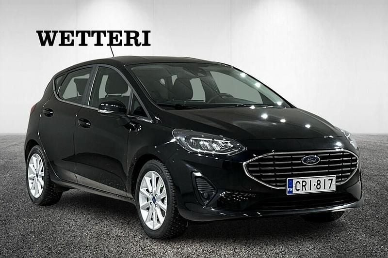 Käytetty Ford Fiesta Titanium 125 HP (91 kW) 2023 Musta Viistoperä