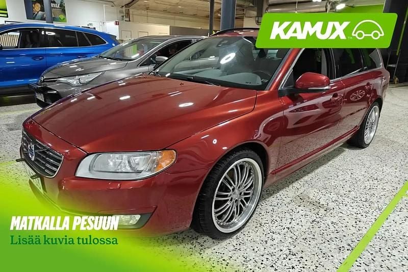 Käytetty Volvo V70 114 HP (83 kW) 2014 Punainen Farmari