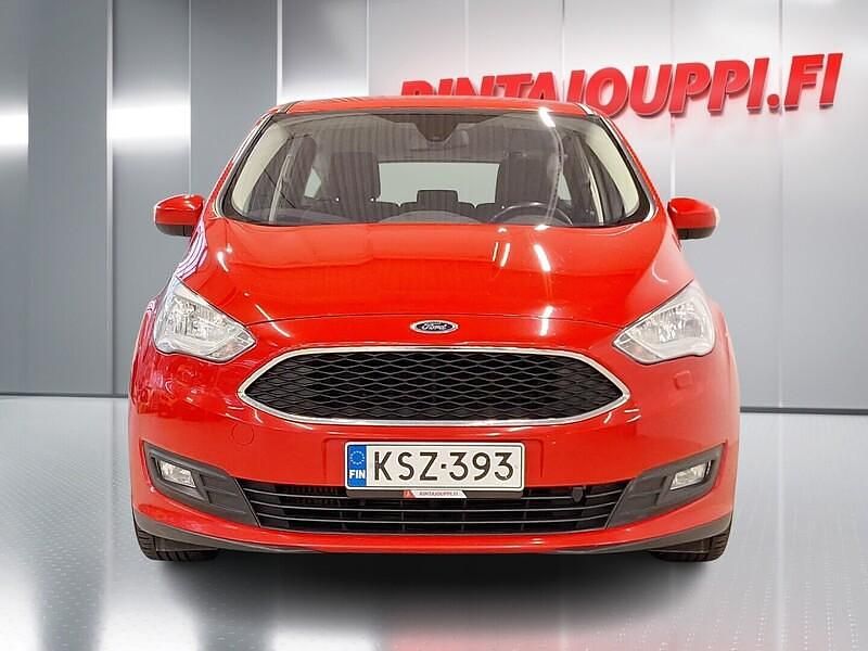 Käytetty Ford C-MAX Trend 125 HP (91 kW) 2017 Punainen Tila-auto
