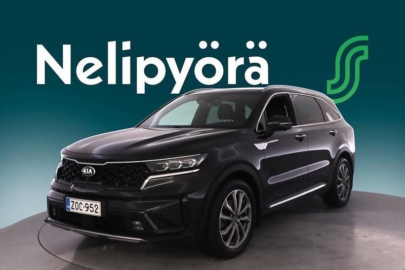 Käytetty Kia Sorento 265 HP (194 kW) 2021 Musta Katumaasturi
