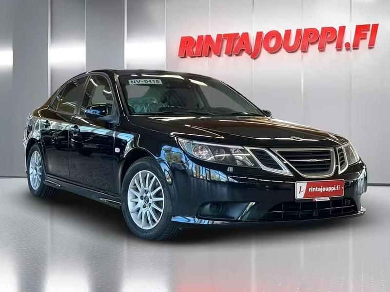 Musta Käytetty 2008 Saab 9-3 Linear Sedan | 11 800 € (Perustarjous) - Kuva 1/4