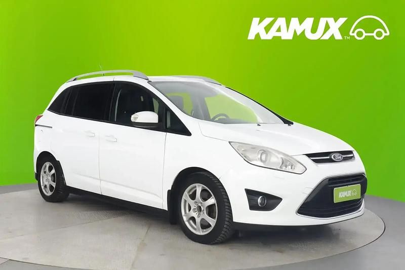 Frozen white Käytetty 2014 Ford C-MAX Tila-auto | 8 490 € (Perustarjous) - Kuva 1/4