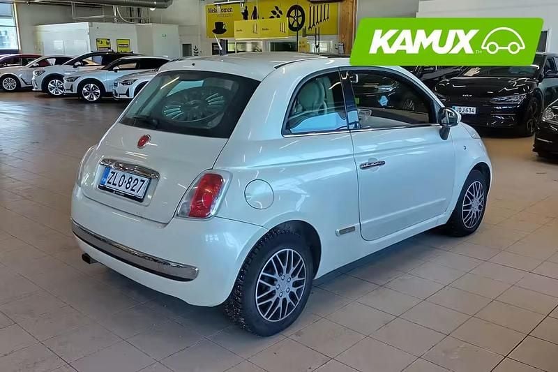 Käytetty Fiat 500 Lounge 69 HP (50 kW) 2010 Valkoinen Sedan