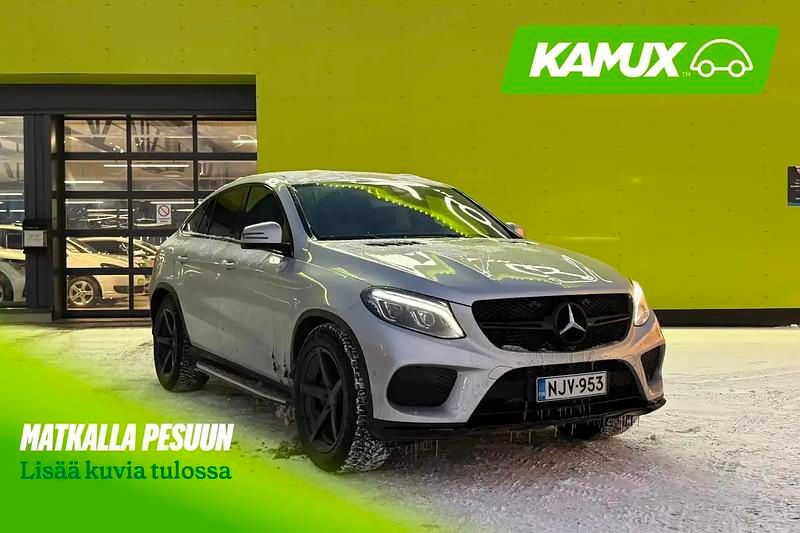 Hopea / harmaa Käytetty 2015 Mercedes GLE350 AMG Coupe - kaksiovinen | 36 890 € - Kuva 1/4