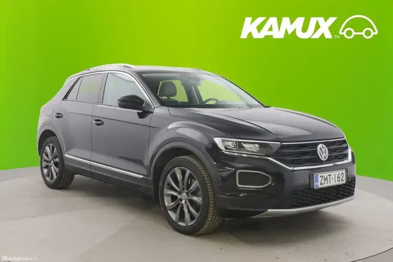 Musta Käytetty 2019 VW T-Roc Sportline Katumaasturi | 31 900 € (Perustarjous) - Kuva 1/4