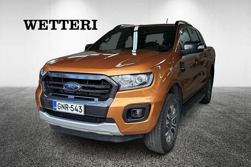 Oranssi Käytetty 2019 Ford Ranger Wildtrack Nouto | 29 780 € (Supertarjous) - Kuva 1/3
