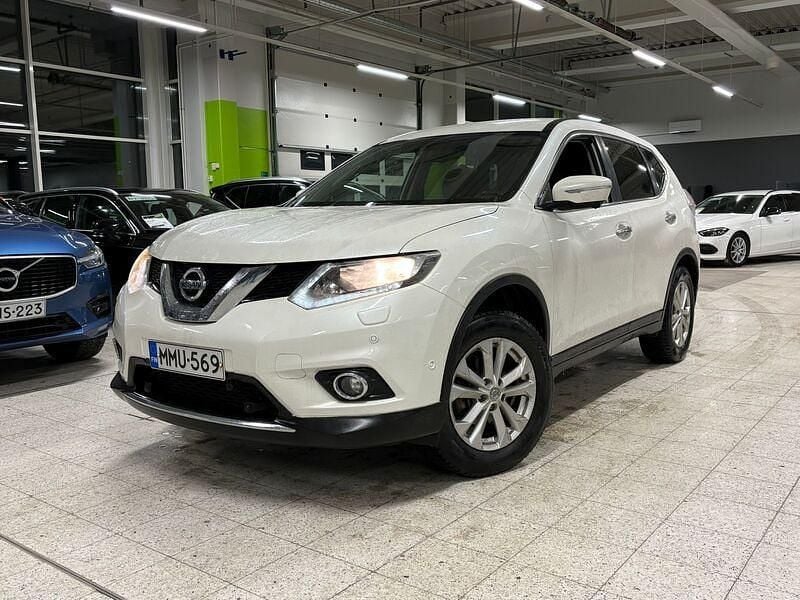 Valkoinen Käytetty 2018 Nissan X-Trail Acenta Katumaasturi | 10 900 € (Hyvä tarjous) - Kuva 1/4