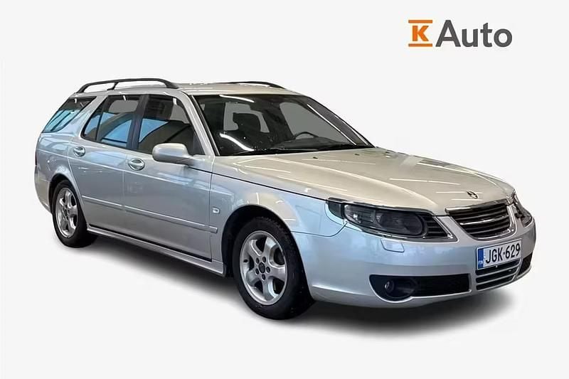 Käytetty Saab 9-5 Linear 185 HP (136 kW) 2006 Hopea Farmari