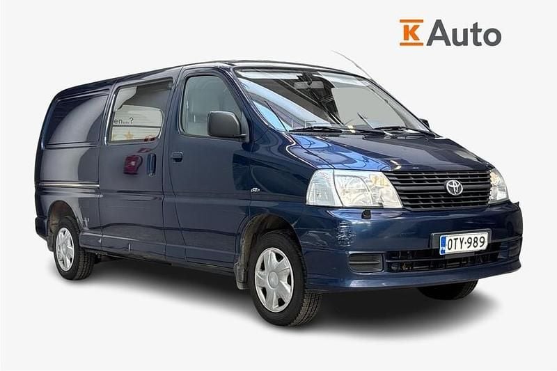 Käytetty Toyota HiAce 117 HP (86 kW) 2008 Sininen Van