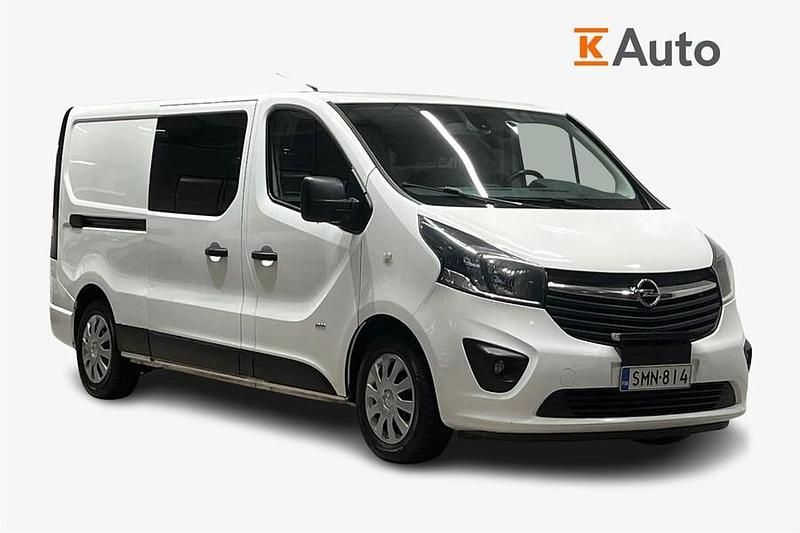 Valkoinen Käytetty 2017 Opel Vivaro Edition Tila-auto | 11 490 € (Perustarjous) - Kuva 1/3