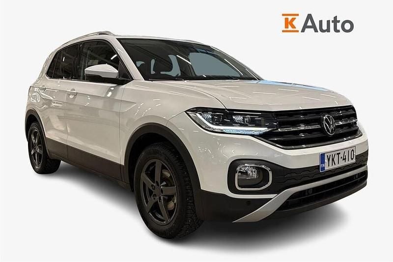 Käytetty VW T-Cross Business 150 HP (110 kW) 2022 Valkoinen Katumaasturi