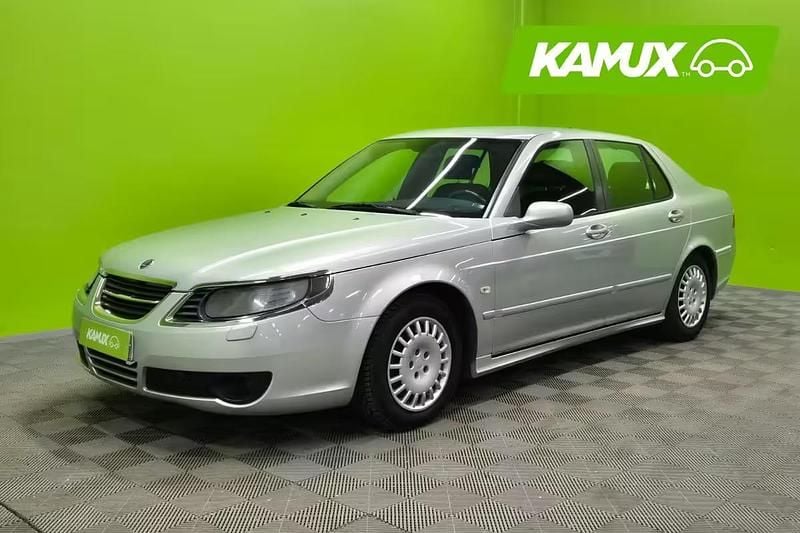 Käytetty Saab 9-5 Linear 150 HP (110 kW) 2007 Hopea / harmaa Sedan