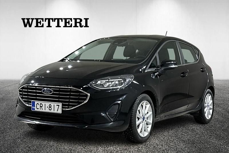 Musta Käytetty 2023 Ford Fiesta Titanium Viistoperä | 17 290 € (Hieman kallis) - Kuva 1/4