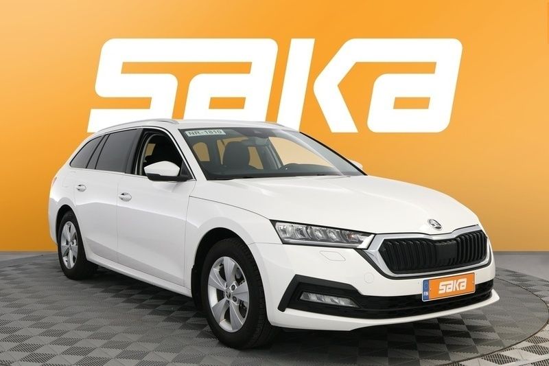 Valkoinen Käytetty 2023 Skoda Octavia G-TEC Ambition Farmari | 25 800 € (Perustarjous) - Kuva 1/3