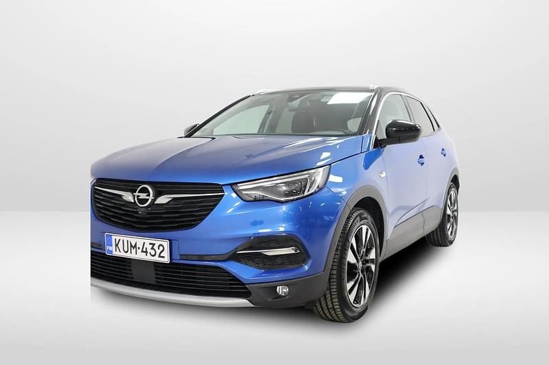 Käytetty Opel Grandland X Executive 131 HP (96 kW) 2021 Met. sininen Katumaasturi