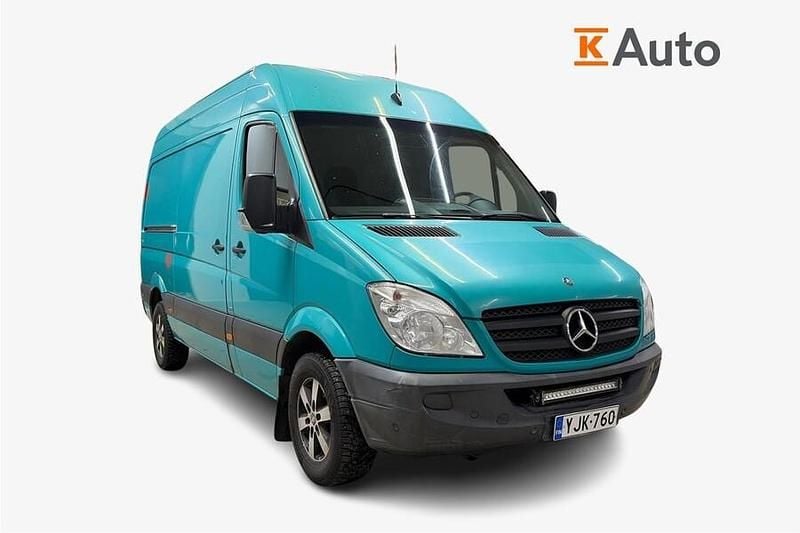 Vihreä Käytetty 2013 Mercedes Sprinter Van | 10 900 € (Supertarjous) - Kuva 1/3