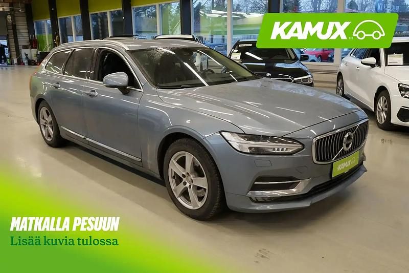 Sininen Käytetty 2016 Volvo V90 Inscription Farmari | 31 900 € (Hieman kallis) - Kuva 1/4