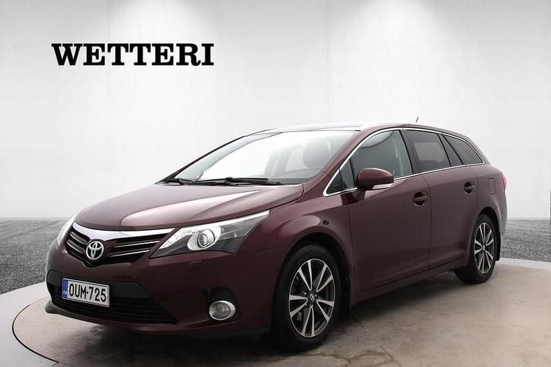 Punainen Käytetty 2014 Toyota Avensis Multidrive S Farmari | 13 190 € (Perustarjous) - Kuva 1/4