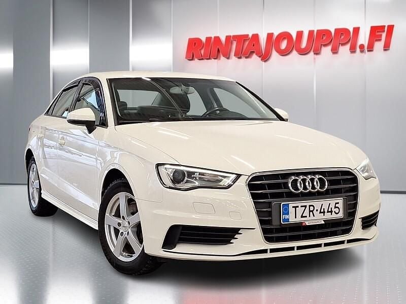 Valkoinen Käytetty 2014 Audi A3 Business Sedan | 14 390 € (Perustarjous) - Kuva 1/3