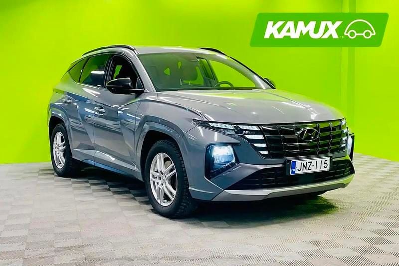 Käytetty Hyundai Tucson N Line 177 HP (130 kW) 2021 Hopea / harmaa Katumaasturi