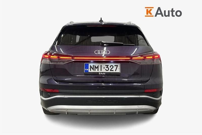 Käytetty Audi Q4 e-tron Comfort 150 kW (204 HP) 2022 Violetti Katumaasturi
