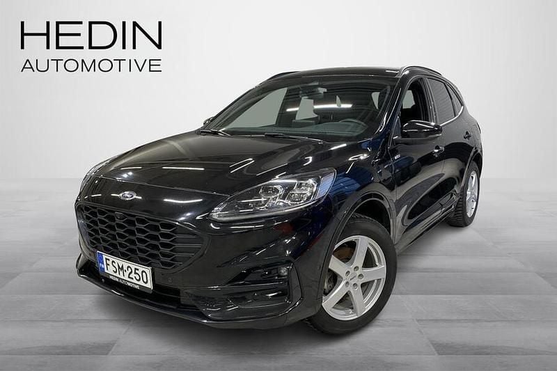 Musta Käytetty 2022 Ford Kuga ST-Line X Katumaasturi | 22 900 € (Perustarjous) - Kuva 1/4