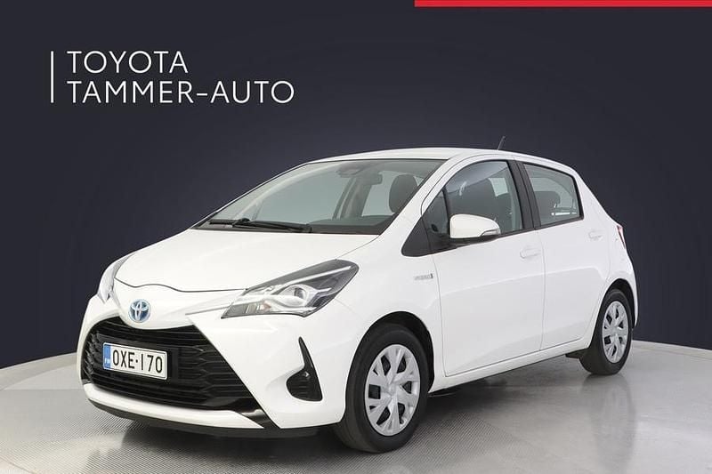 Valkoinen Käytetty 2018 Toyota Yaris Hybrid Active Viistoperä | 14 480 € (Perustarjous) - Kuva 1/3