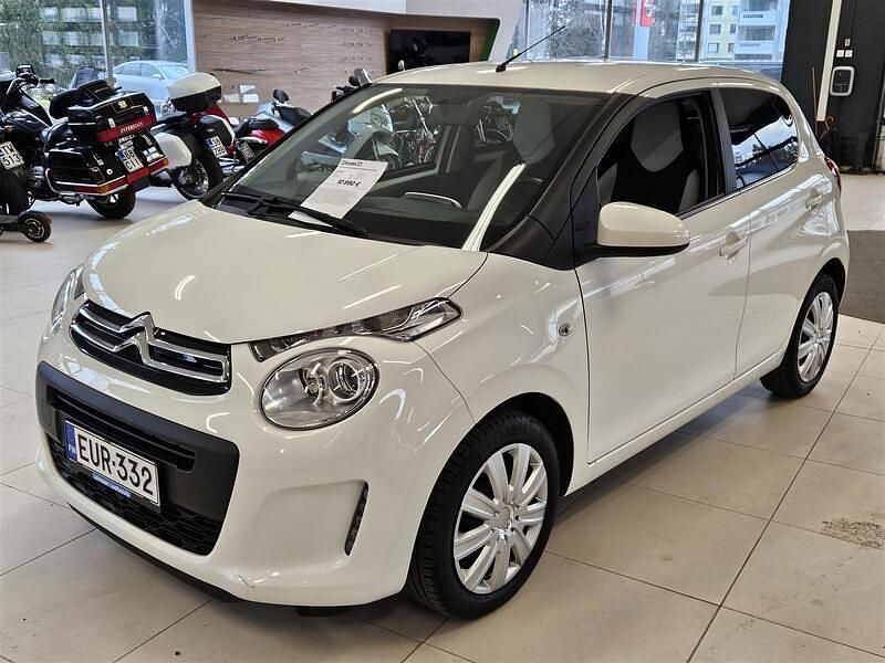 Valkoinen Käytetty 2021 Citroën C1 Viistoperä | 10 990 € - Kuva 1/4