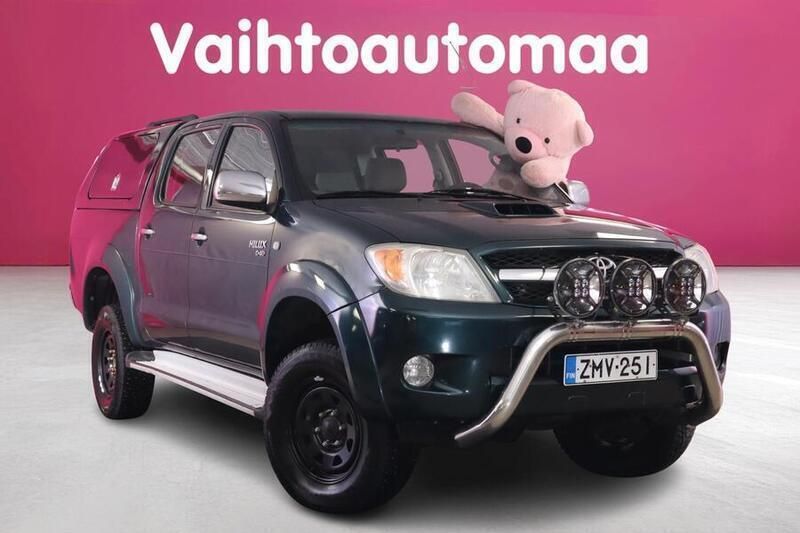 Punainen Käytetty 2008 Toyota HiLux SR Nouto | 16 490 € (Kallis) - Kuva 1/2