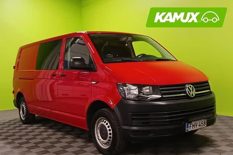 Punainen Käytetty 2018 VW T6 Van | 15 990 € (Hyvä tarjous) - Kuva 1/4