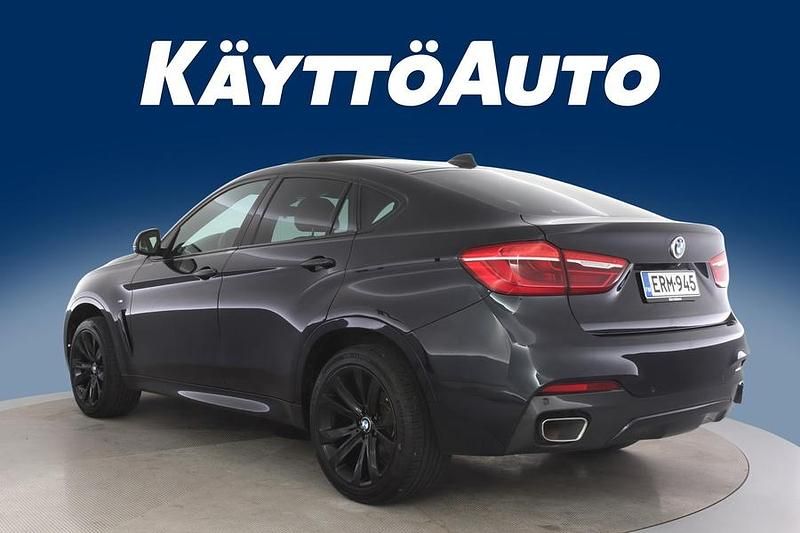Käytetty BMW X6 Comfort Edition 258 HP (189 kW) 2014 Musta Katumaasturi