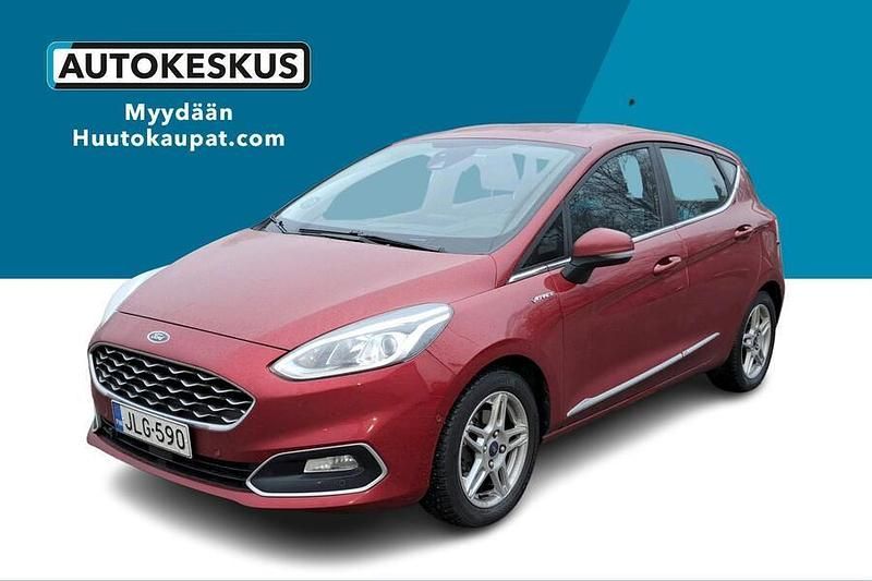Punainen Käytetty 2019 Ford Fiesta Vignale Viistoperä | 5 900 € - Kuva 1/3