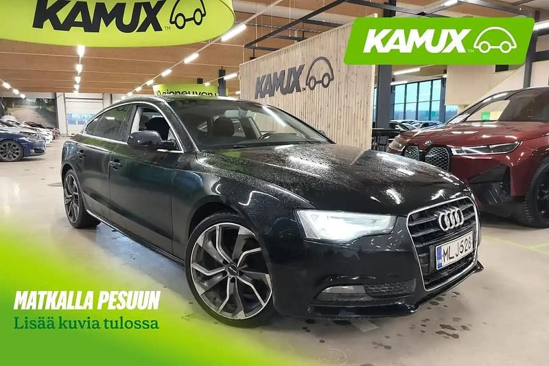 Musta Käytetty 2013 Audi A5 Sportback Business Viistoperä | 9 490 € (Perustarjous) - Kuva 1/4