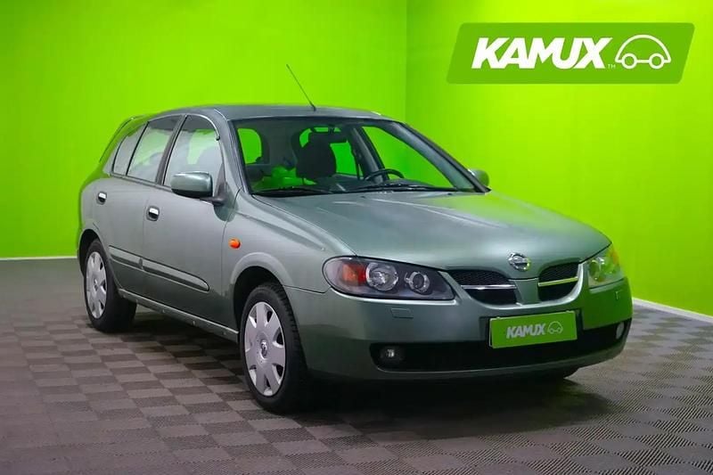 Vihreä Käytetty 2003 Nissan Almera Sedan | 1 790 € (Hyvä tarjous) - Kuva 1/4