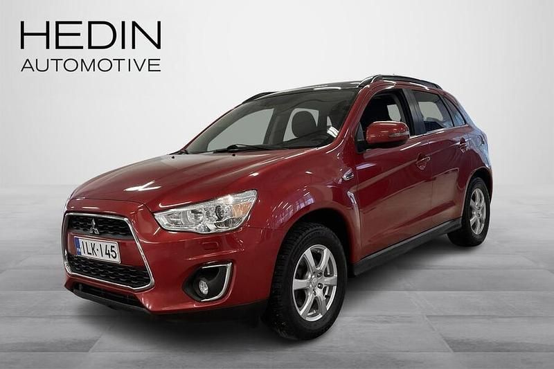 Käytetty Mitsubishi ASX Instyle 116 HP (85 kW) 2013 Punainen Katumaasturi