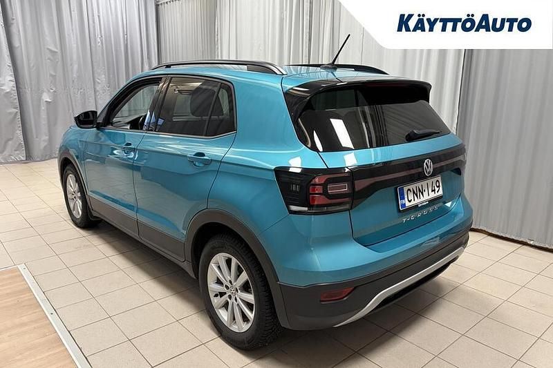Käytetty VW T-Cross Style 116 HP (85 kW) 2019 Sininen Katumaasturi