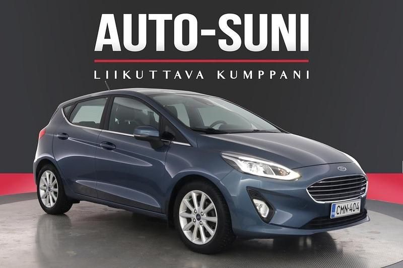 Käytetty Ford Fiesta Titanium 101 HP (74 kW) 2019 Sininen Viistoperä