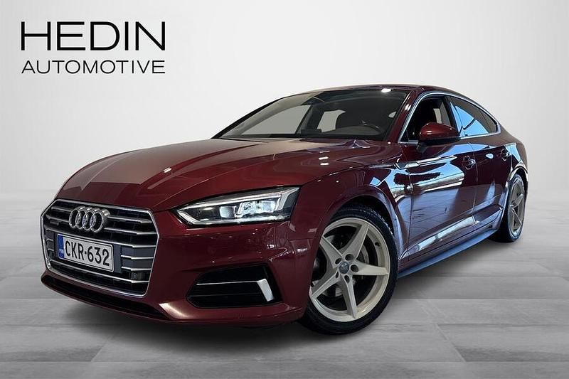 Käytetty Audi A5 Sportback Business 190 HP (139 kW) 2017 Valkoinen Viistoperä
