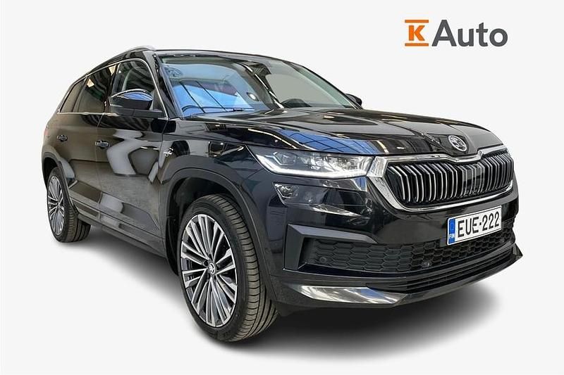 Musta Käytetty 2022 Skoda Kodiaq LAURIN & KLEMENT Katumaasturi | 36 450 € (Perustarjous) - Kuva 1/3
