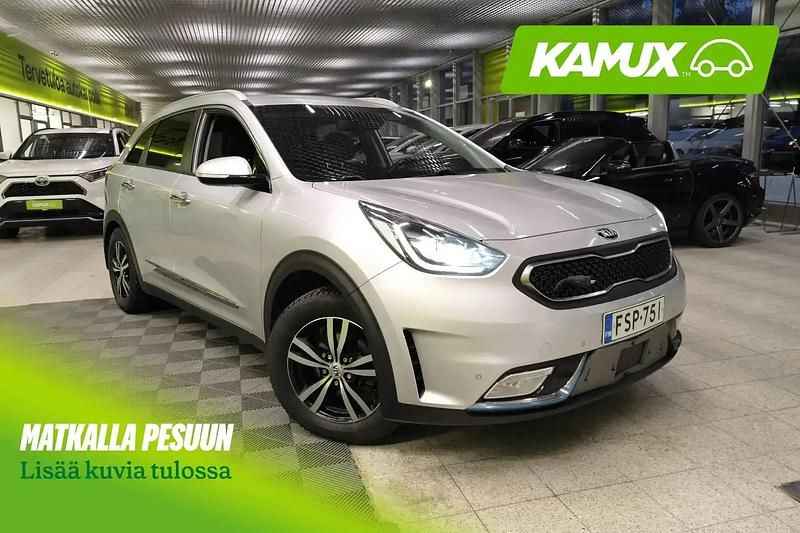 Käytetty Kia Niro EX 105 HP (77 kW) 2018 Hopea / harmaa Katumaasturi