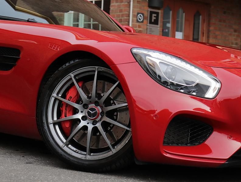 Käytetty Mercedes AMG GT S AMG 510 HP (375 kW) 2014 Punainen Coupe - kaksiovinen