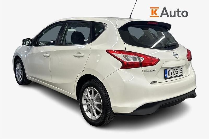 Käytetty Nissan Pulsar Acenta 116 HP (85 kW) 2016 Valkoinen Viistoperä