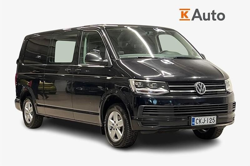 Käytetty VW T6 150 HP (110 kW) 2016 Musta Van